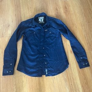 Dixxon Flannel, Navy Blue - The Myers